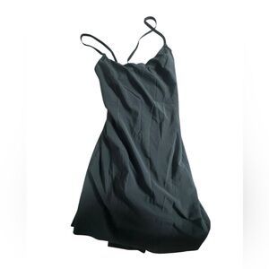 Aerie Charcoal Slip Dress
